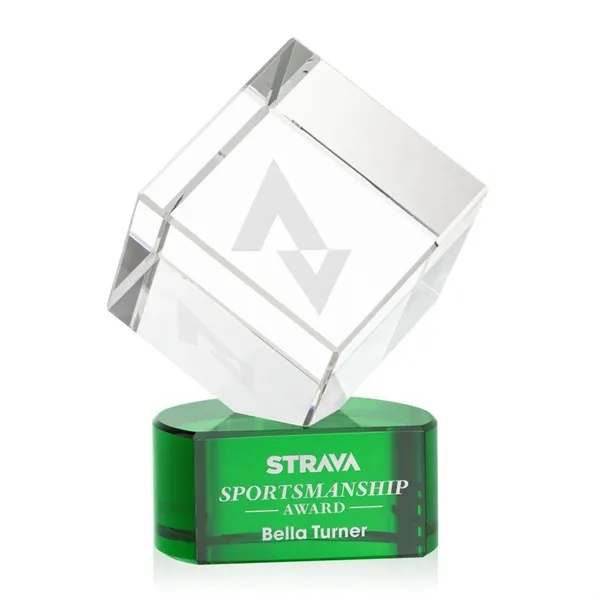 The Burrill Award on Base is a perfectly polished cube made... from ASI 84592 St Regis Group / St Regis