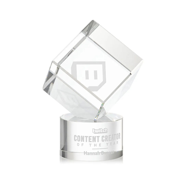 The Burrill Award on Base is a perfectly polished cube made... from ASI 84592 St Regis Group / St Regis