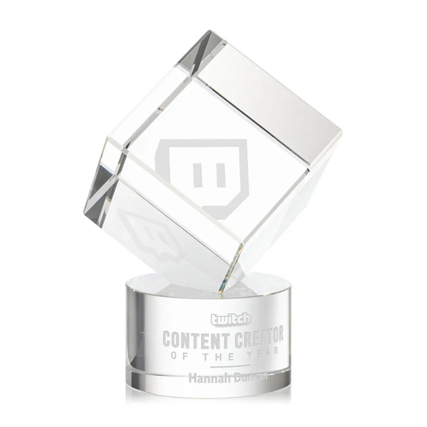 The Burrill Award on Base is a perfectly polished cube made... from ASI 84592 St Regis Group / St Regis