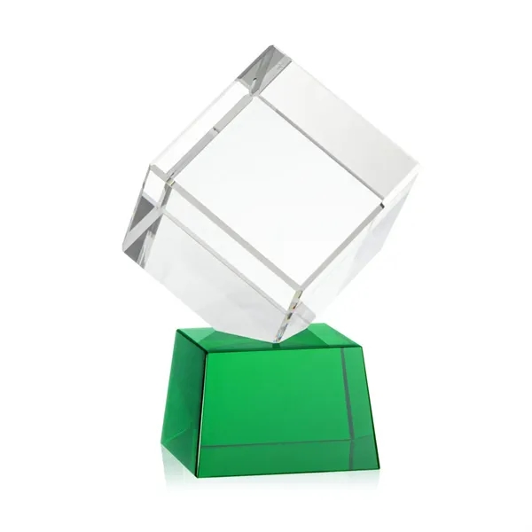 The Burrill VividPrint™ Award on Base is a perfectly polished cube... from ASI 84592 St Regis Group / St Regis