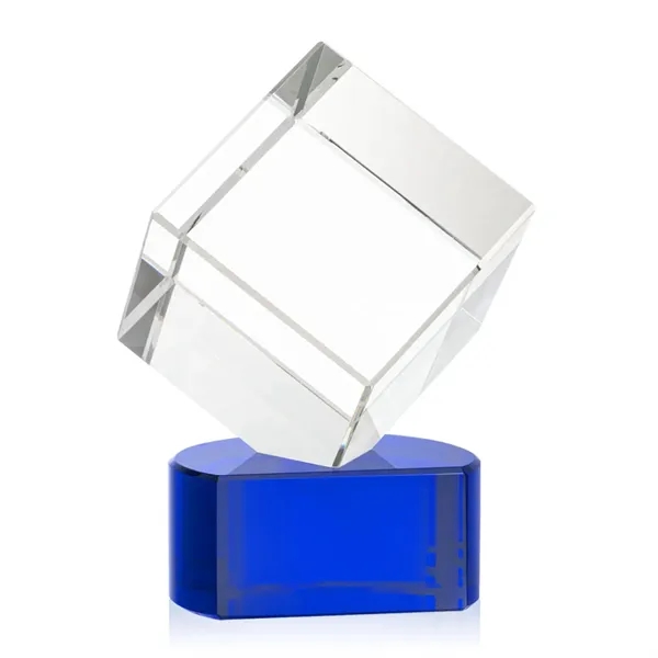 The Burrill VividPrint™ Award on Base is a perfectly polished cube... from ASI 84592 St Regis Group / St Regis
