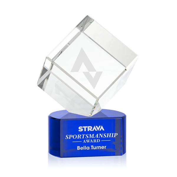 The Burrill Award on Base is a perfectly polished cube made... from ASI 84592 St Regis Group / St Regis