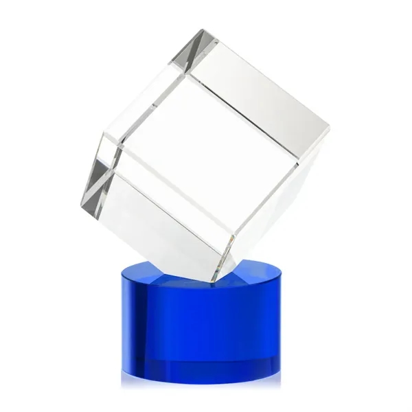 The Burrill VividPrint™ Award on Base is a perfectly polished cube... from ASI 84592 St Regis Group / St Regis