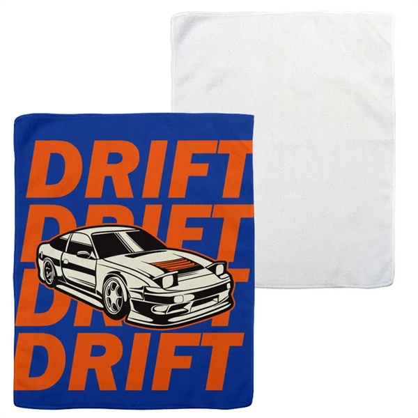 Rally Towel with a serged hem, 175GSM Microfiber material.... from ASI 67557 LimeLight Ent / Limelight USA