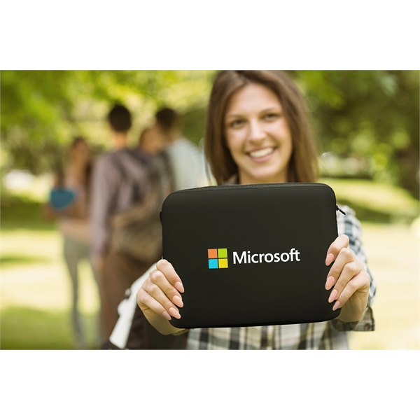 8"x10" high grade neoprene tablet sleeve with a zipper closure.... from ASI 30250 AZX Sport USA