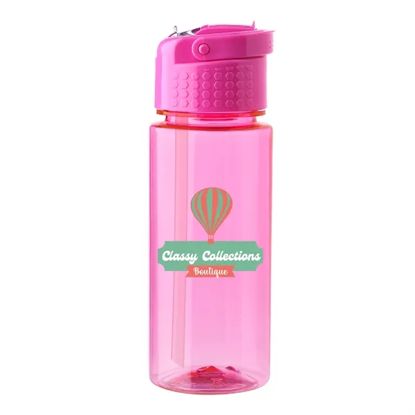 Our 18oz Transparent Plastic Water Bottle is an adorable addition to... from ASI 62088 IDProductsource