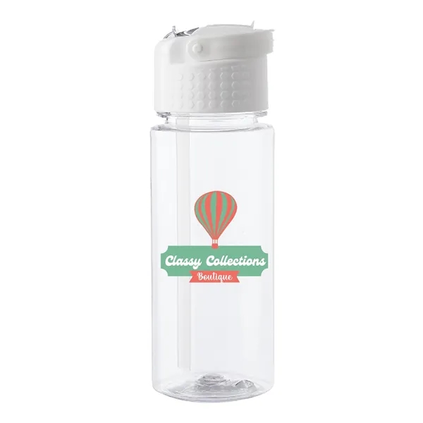 Our 18oz Transparent Plastic Water Bottle is an adorable addition to... from ASI 62088 IDProductsource