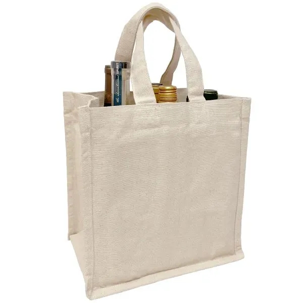 6-bottle canvas wine bag.... from ASI 35290 American Ad Bag Co