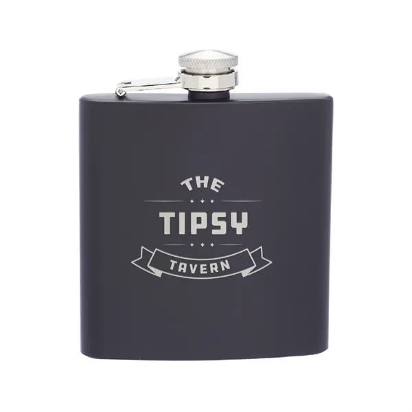 Stay hip with the Lazio Stainless Steel Flask. Featuring 6 oz.... from ASI 62088 IDProductsource
