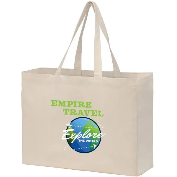 Recycled cotton canvas tote.... from ASI 35290 American Ad Bag Co