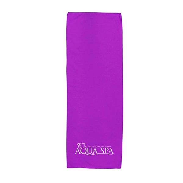12" x 32" cooling towel with customization.... from ASI 63549 Jornik Manufacturing Corp