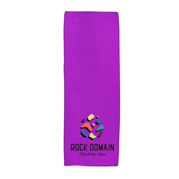 12" x 32" cooling towel with full color customization.... from ASI 63549 Jornik Manufacturing Corp
