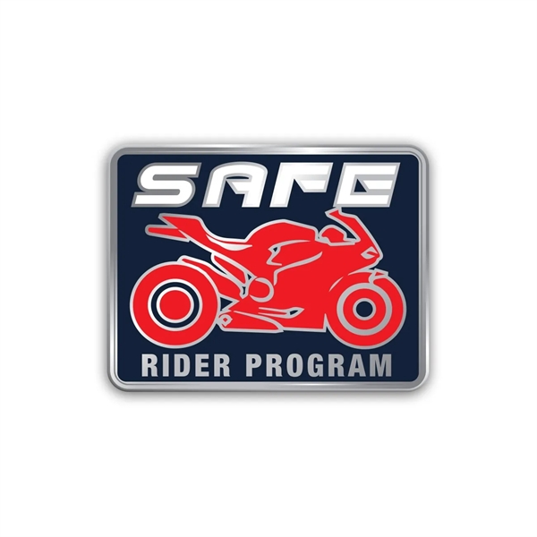 Lapel pin with a Inkstruck Domed insert and a military clutch... from ASI 59080 Halls & Company