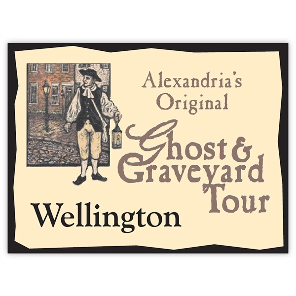 The Tucson Plastic Name Badge (custom sized between 6 and 9... from ASI 61966 HPG / Beacon Promotions HPG Gold