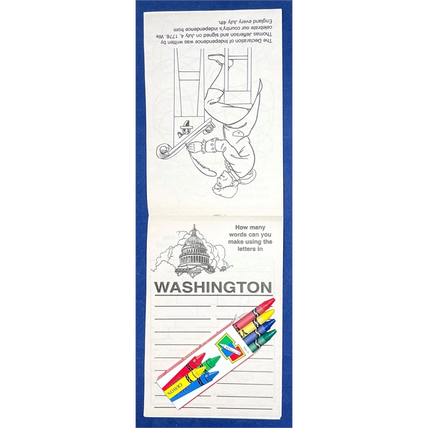 I Love America activity pad fun pack with a 4-pack of... from ASI 45815 Coloring Book Solutions / Coloring Book Solutions™