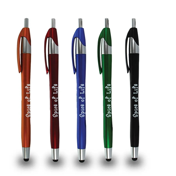 Look out new world. Our Mayflower pen with stylus is bringing... from ASI 38980 Bay State Specialty Co