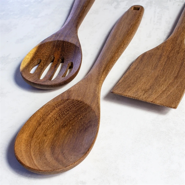 Acacia Cooking Set. 12 inches long.... from ASI 91565 Totally Bamboo