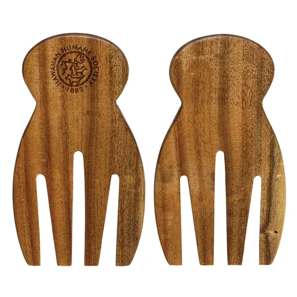 Acacia wood salad hands.... from ASI 91565 Totally Bamboo