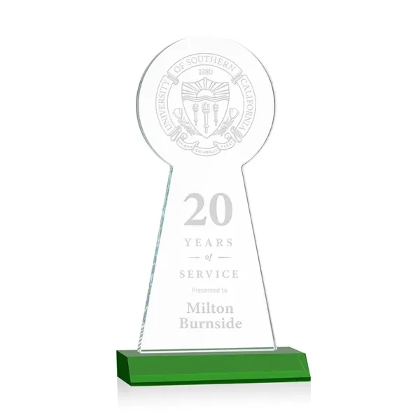 The Laidlaw Tower Award features beautiful Starfire Crystal in the shape... from ASI 84592 St Regis Group / St Regis