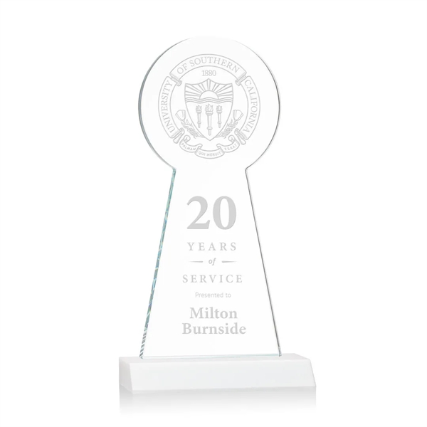 The Laidlaw Tower Award features beautiful Starfire Crystal in the shape... from ASI 84592 St Regis Group / St Regis