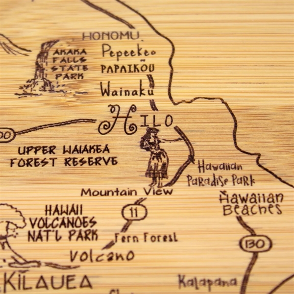 Our popular destination art on a traditional board. Use it as... from ASI 91565 Totally Bamboo