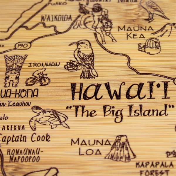 Our popular destination art on a traditional board. Use it as... from ASI 91565 Totally Bamboo