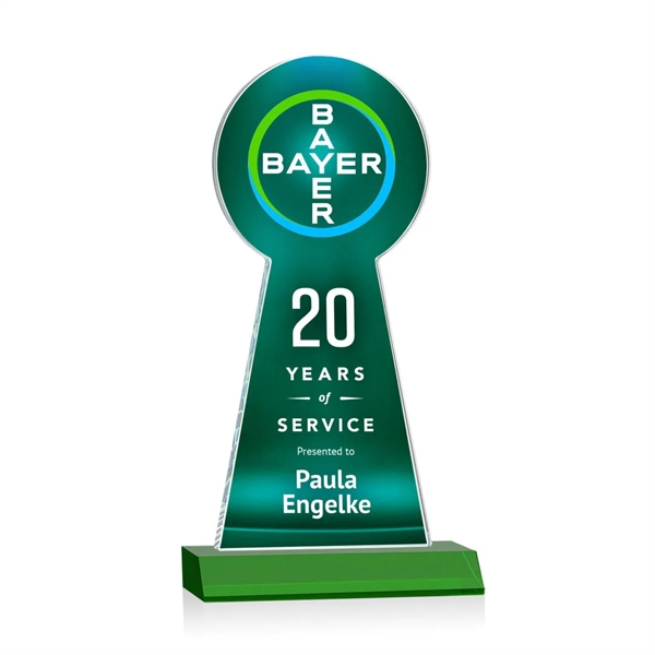 The Laidlaw Tower Award features beautiful Starfire Crystal in the shape... from ASI 84592 St Regis Group / St Regis