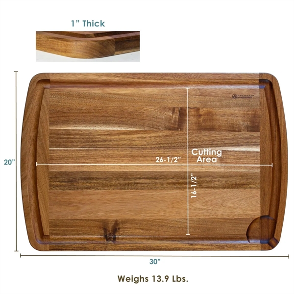 30" Countertop Cutting Board... from ASI 91565 Totally Bamboo
