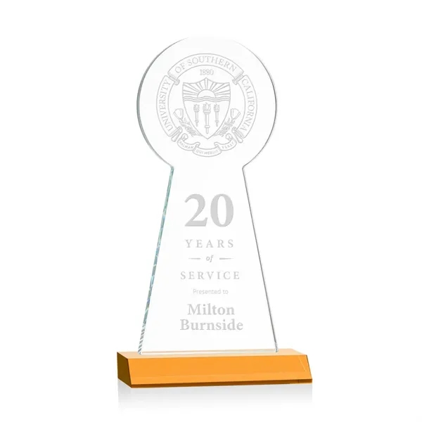 The Laidlaw Tower Award features beautiful Starfire Crystal in the shape... from ASI 84592 St Regis Group / St Regis