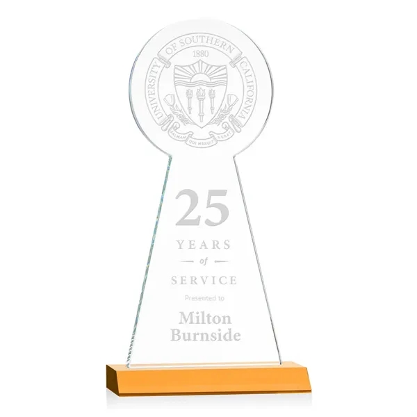 The Laidlaw Tower Award features beautiful Starfire Crystal in the shape... from ASI 84592 St Regis Group / St Regis