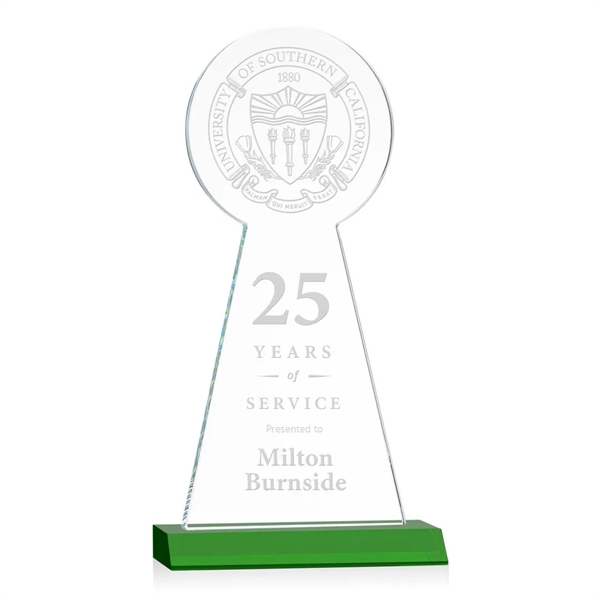 The Laidlaw Tower Award features beautiful Starfire Crystal in the shape... from ASI 84592 St Regis Group / St Regis