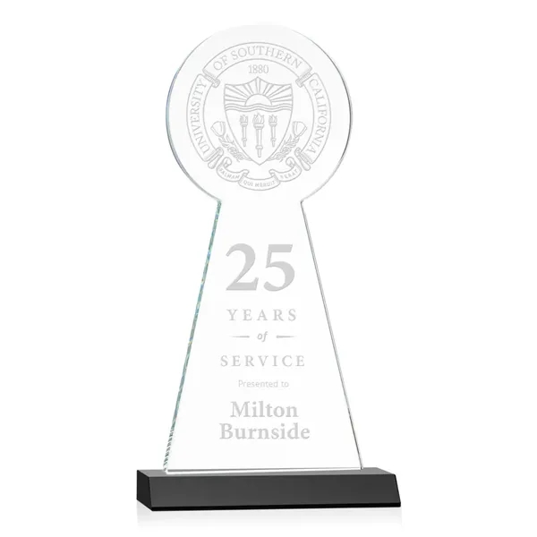 The Laidlaw Tower Award features beautiful Starfire Crystal in the shape... from ASI 84592 St Regis Group / St Regis