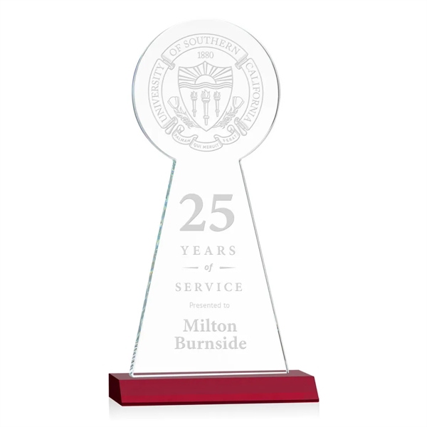 The Laidlaw Tower Award features beautiful Starfire Crystal in the shape... from ASI 84592 St Regis Group / St Regis