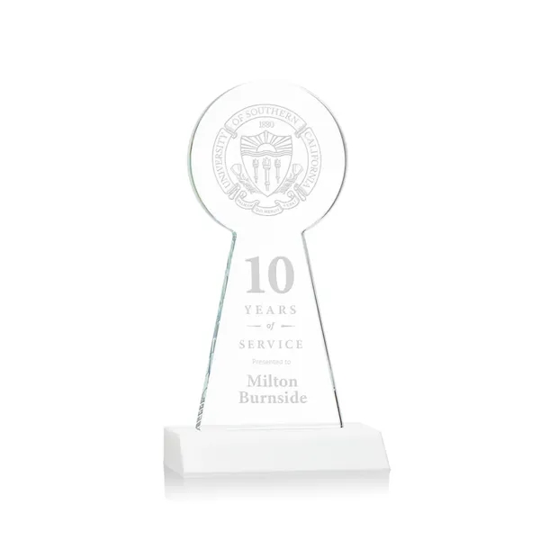 The Laidlaw Tower Award features beautiful Starfire Crystal in the shape... from ASI 84592 St Regis Group / St Regis