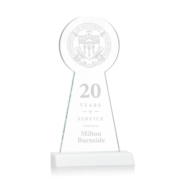 The Laidlaw Tower Award features beautiful Starfire Crystal in the shape... from ASI 84592 St Regis Group / St Regis