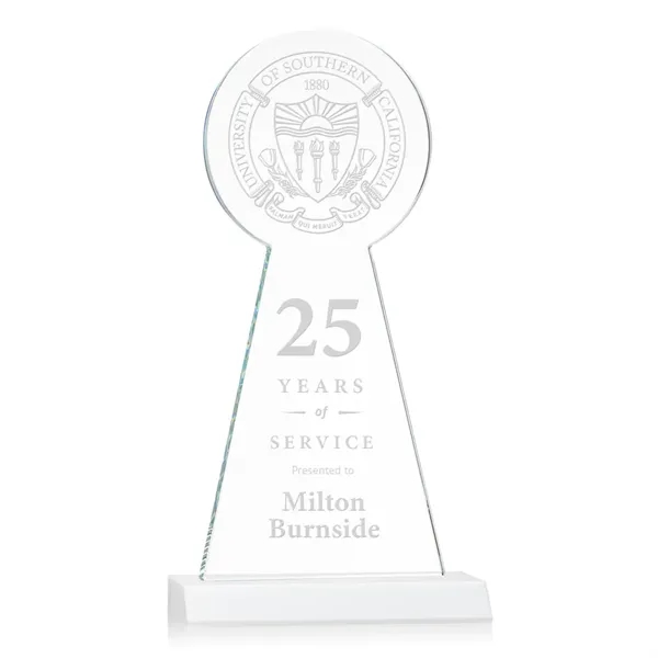 The Laidlaw Tower Award features beautiful Starfire Crystal in the shape... from ASI 84592 St Regis Group / St Regis