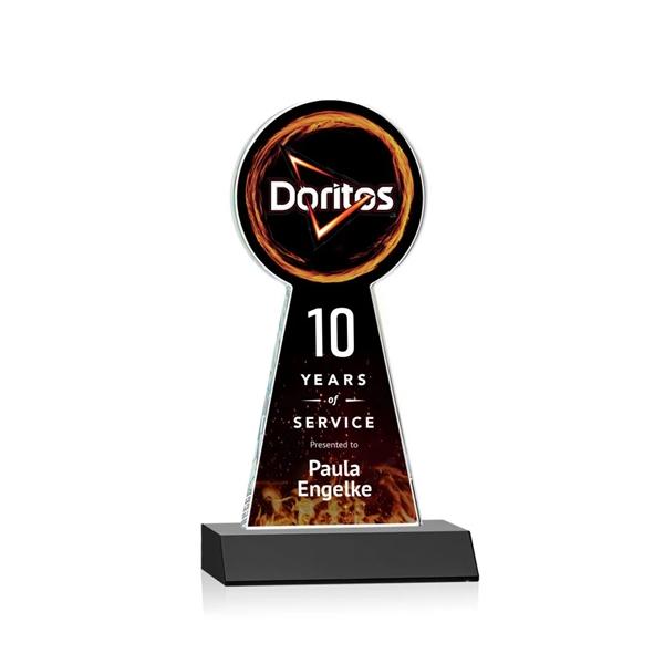 The Laidlaw Tower Award features beautiful Starfire Crystal in the shape... from ASI 84592 St Regis Group / St Regis