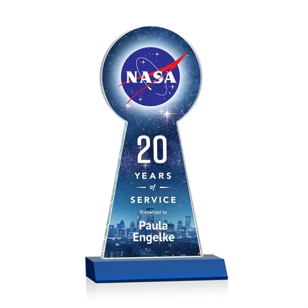 The Laidlaw Tower Award features beautiful Starfire Crystal in the shape... from ASI 84592 St Regis Group / St Regis