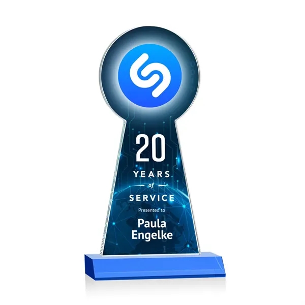 The Laidlaw Tower Award features beautiful Starfire Crystal in the shape... from ASI 84592 St Regis Group / St Regis