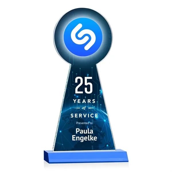 The Laidlaw Tower Award features beautiful Starfire Crystal in the shape... from ASI 84592 St Regis Group / St Regis