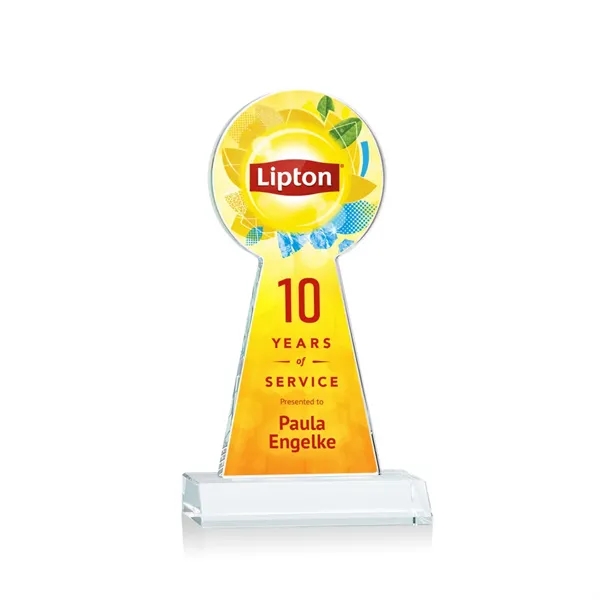 The Laidlaw Tower Award features beautiful Starfire Crystal in the shape... from ASI 84592 St Regis Group / St Regis