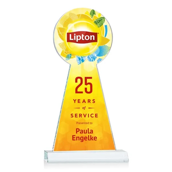 The Laidlaw Tower Award features beautiful Starfire Crystal in the shape... from ASI 84592 St Regis Group / St Regis