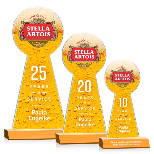 The Laidlaw Tower Award features beautiful Starfire Crystal in the shape... from ASI 84592 St Regis Group / St Regis