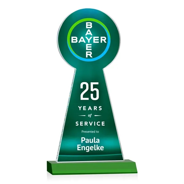 The Laidlaw Tower Award features beautiful Starfire Crystal in the shape... from ASI 84592 St Regis Group / St Regis