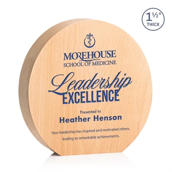 The **1.5" thick** wooden freestanding Westgrove Award is a contemporary and... from ASI 84592 St Regis Group / St Regis