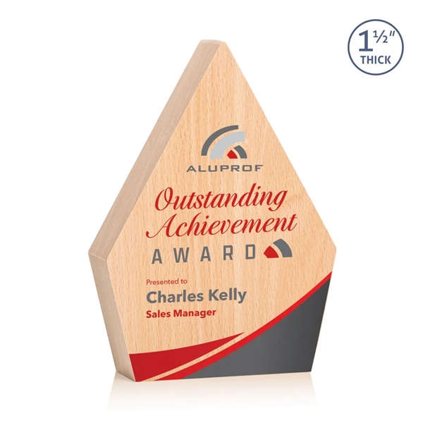 Whether celebrating professional milestones, or outstanding achievements, the Leeds VividPrint™ Award... from ASI 84592 St Regis Group / St Regis