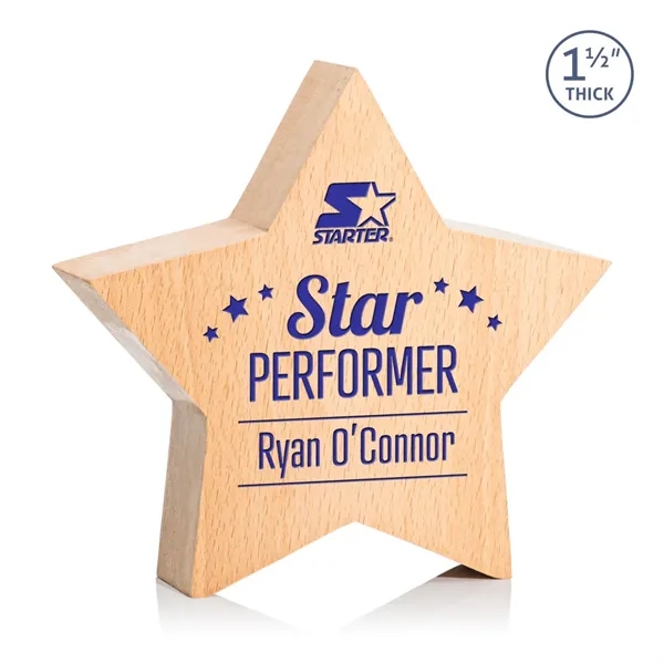 The **1 1/2" thick** freestanding Rothwell Award features a captivating star... from ASI 84592 St Regis Group / St Regis