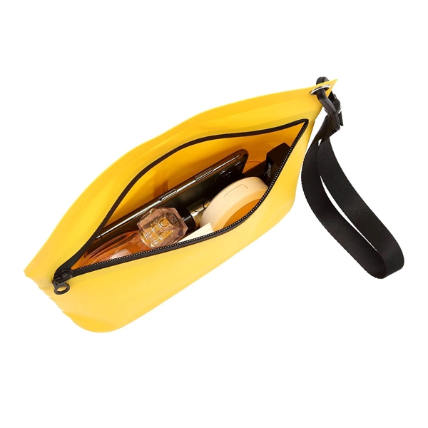 Waterproof travel PVC pouch bag plus 1 color silkscreen imprint on... from ASI 37218 Athena Promo (tm)