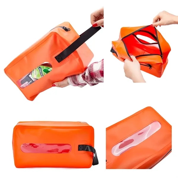 Waterproof zipper travel bag plus 1 color silkscreen imprint on 1... from ASI 37218 Athena Promo (tm)