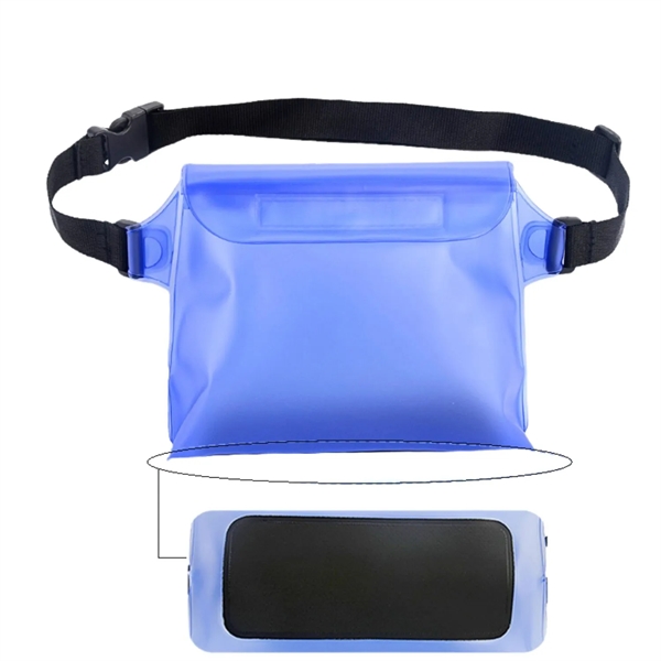 Waterproof PVC fanny pack waist bag + 1 color silkscreen imprint... from ASI 37218 Athena Promo (tm)